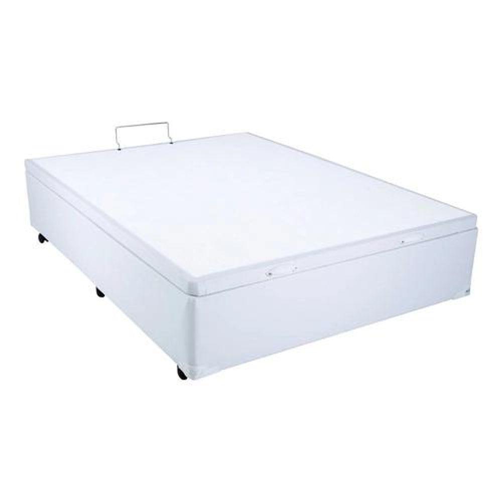 Cama Box Baú Casal Branco - 138x188 - 2