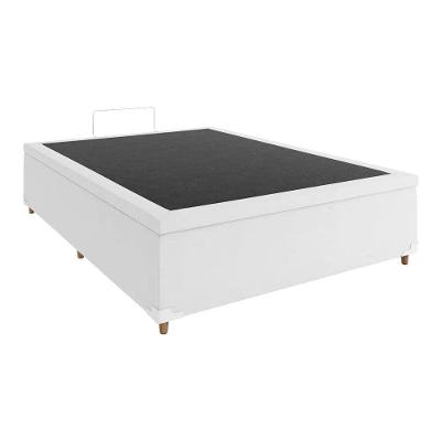 Cama Box Baú Casal Branco Sintetico 138x188