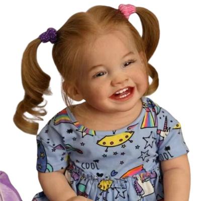 Bebê Reborn Menina Realista Artesanal Toda Em Vinil De Silicone Macio