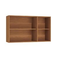 Armário Aéreo Kappesberg Pixel 3 Portas Canela/cinza Sagrado 120cm - 2