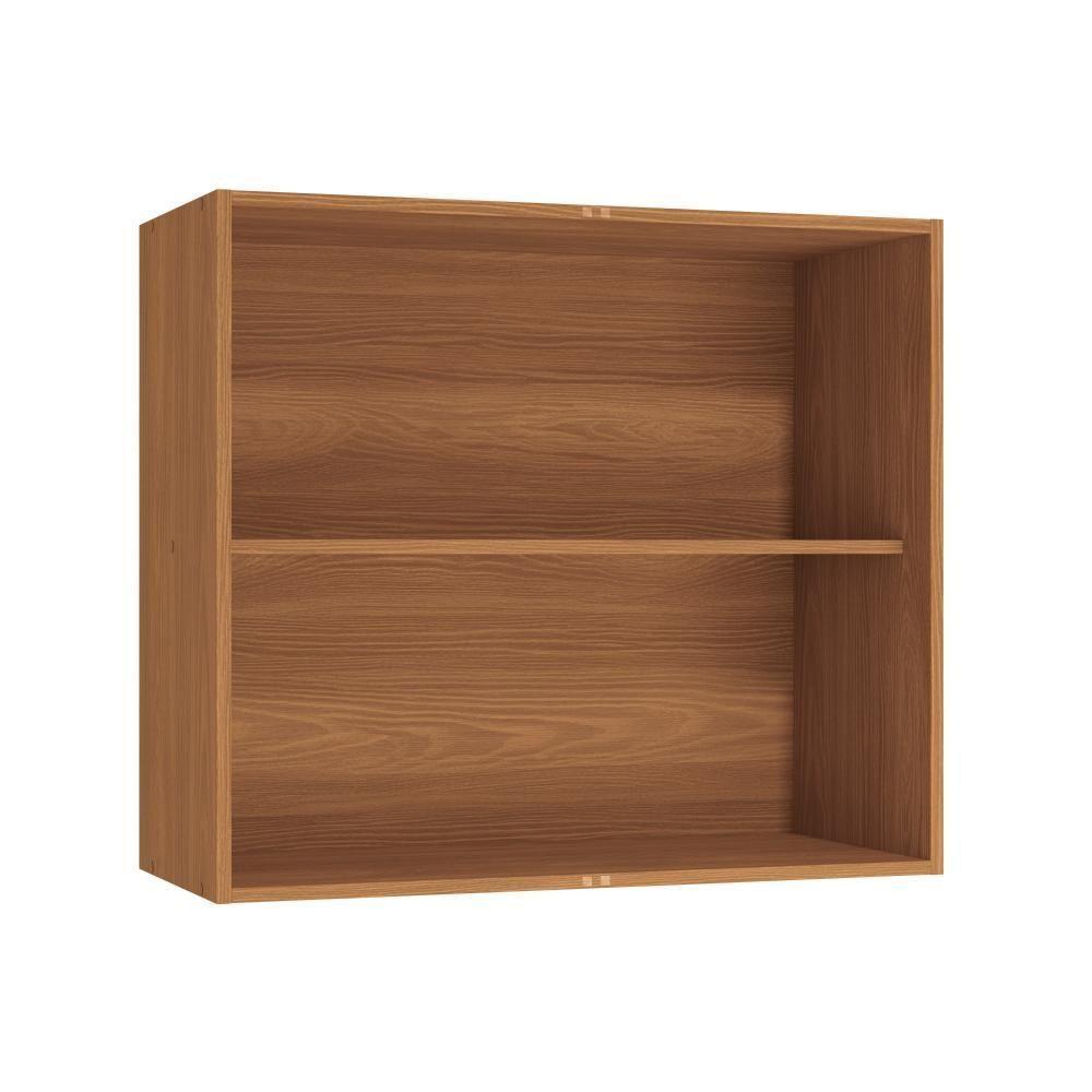 Armário Aéreo Kappesberg Pixel 2 Portas Canela/verde Frevo 80cm - 6