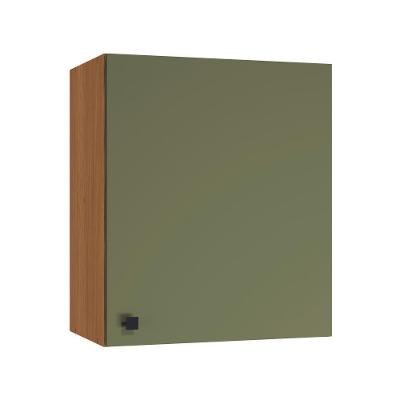 Armário Aéreo Kappesberg Pixel 1 Porta Canela/verde Frevo 60cm