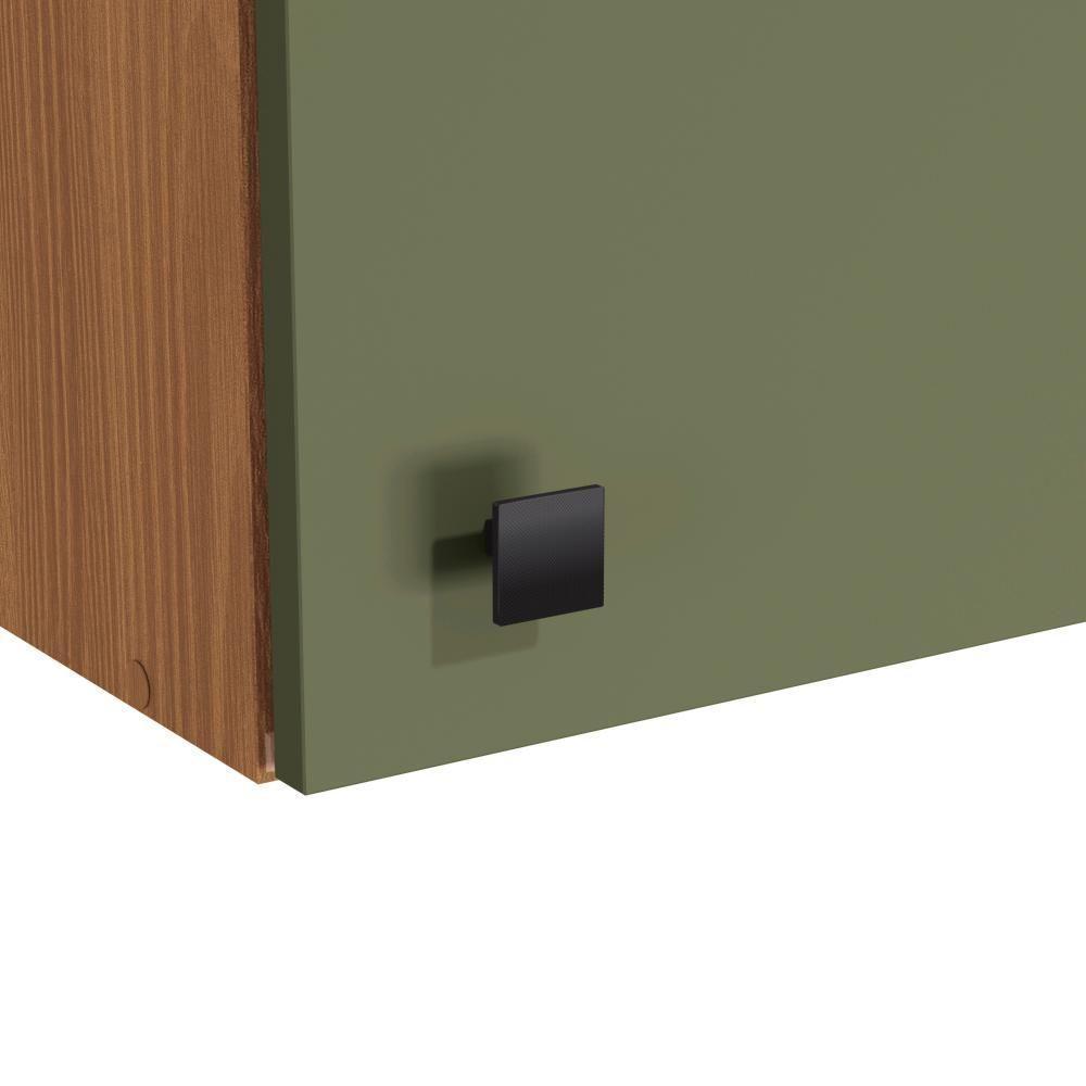 Armário Aéreo Kappesberg Pixel 1 Porta Canela/verde Frevo 40cm - 3