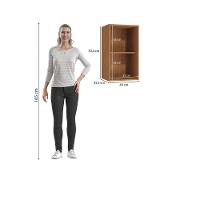 Armário Aéreo Kappesberg Pixel 1 Porta Canela/verde Frevo 40cm - 8