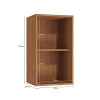 Armário Aéreo Kappesberg Pixel 1 Porta Canela/cinza Sagrado 40cm - 6