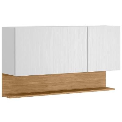 Armario Aereo 3 Portas 120 Cm Line Ktp Supremo Cp Freijo