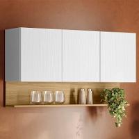 Armario Aereo 3 Portas 120 Cm Line Ktp Supremo Cp Freijo - 2