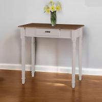 Aparador Para Sala Rústico 1 Gaveta Com Pés Torneados - Nude Laca Com Tampo Imbuia Glazer - 1