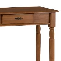 Aparador Para Sala Rústico 1 Gaveta Com Pés Torneados - Imbuia Glazer - 3