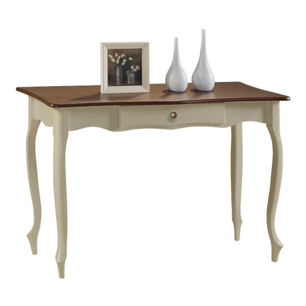 Aparador Para Sala 1 Gaveta Pés Luiz Xv - Verde Chá Laca Com Tampo Imbuia Glazer - 2