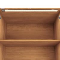 Cristaleira Kappesberg Pixel 4 Portas Canela/cinza Sagrado 70cm - 6