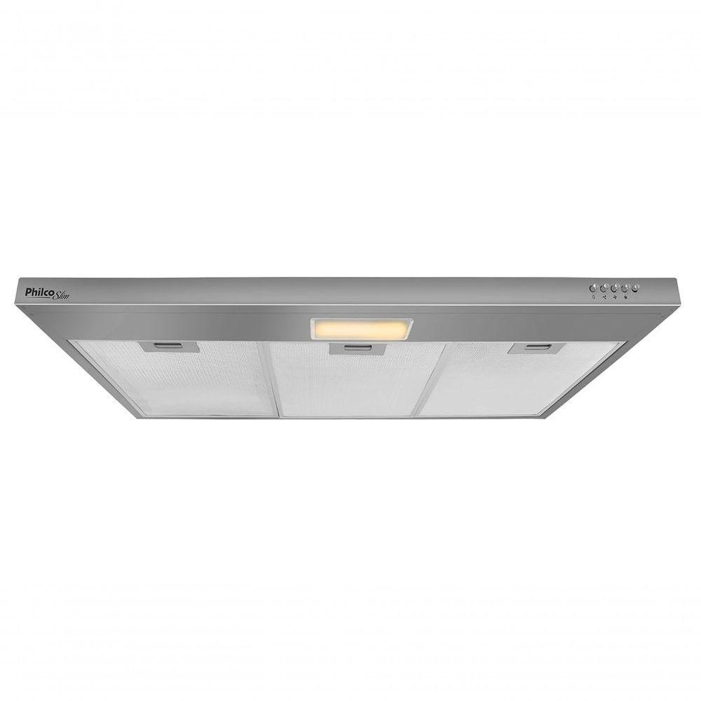 Depurador E Exaustor Philco PDR90I Slim 90cm 3 Velocidades Inox 110V - 1