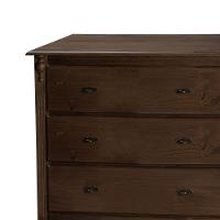 Cômoda Para Quarto Com 4 Gavetas E Pés Luiz Xv - Pinhão - 2