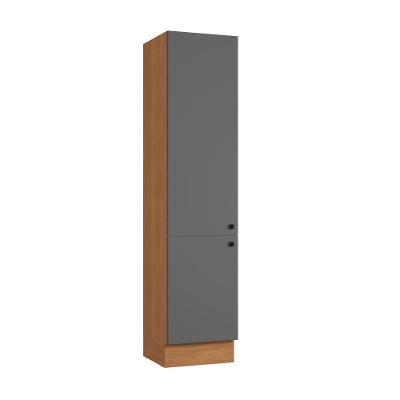 Paneleiro Kappesberg Pixel 2 Portas Canela Cinza Sagrado 50cm