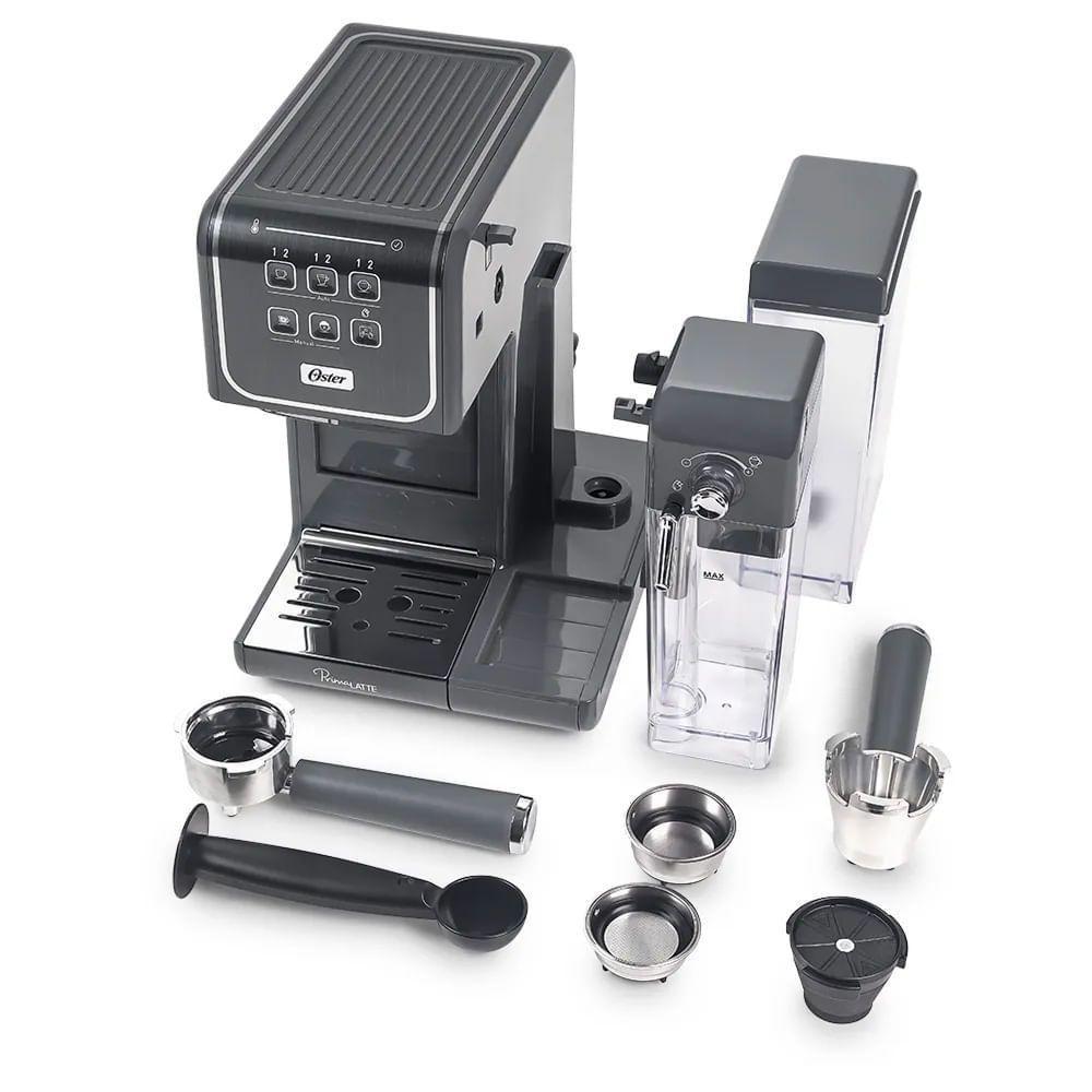Kit Cafeteira PrimaLatte Touch e Moedor de Café Elétrico Oster 220V - 5