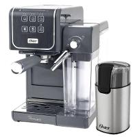 Kit Cafeteira PrimaLatte Touch e Moedor de Café Elétrico Oster 220V - 1