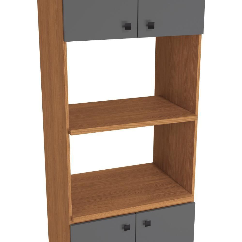 Kit 2 Fornos Kappesberg Pixel 4 Portas Canela Cinza Sagrado 70cm - 7