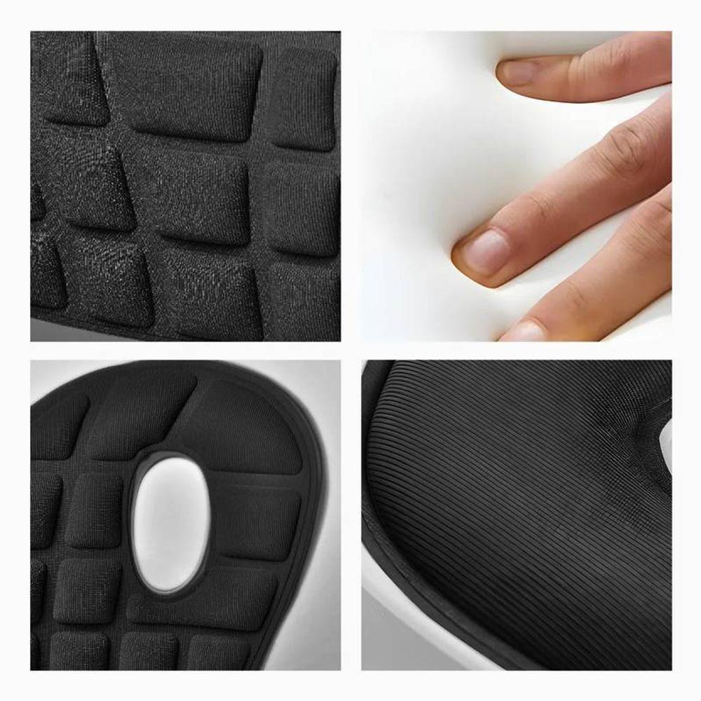 Almofada Preto M Apoio Para Lombar E Corrige A Postura - 3