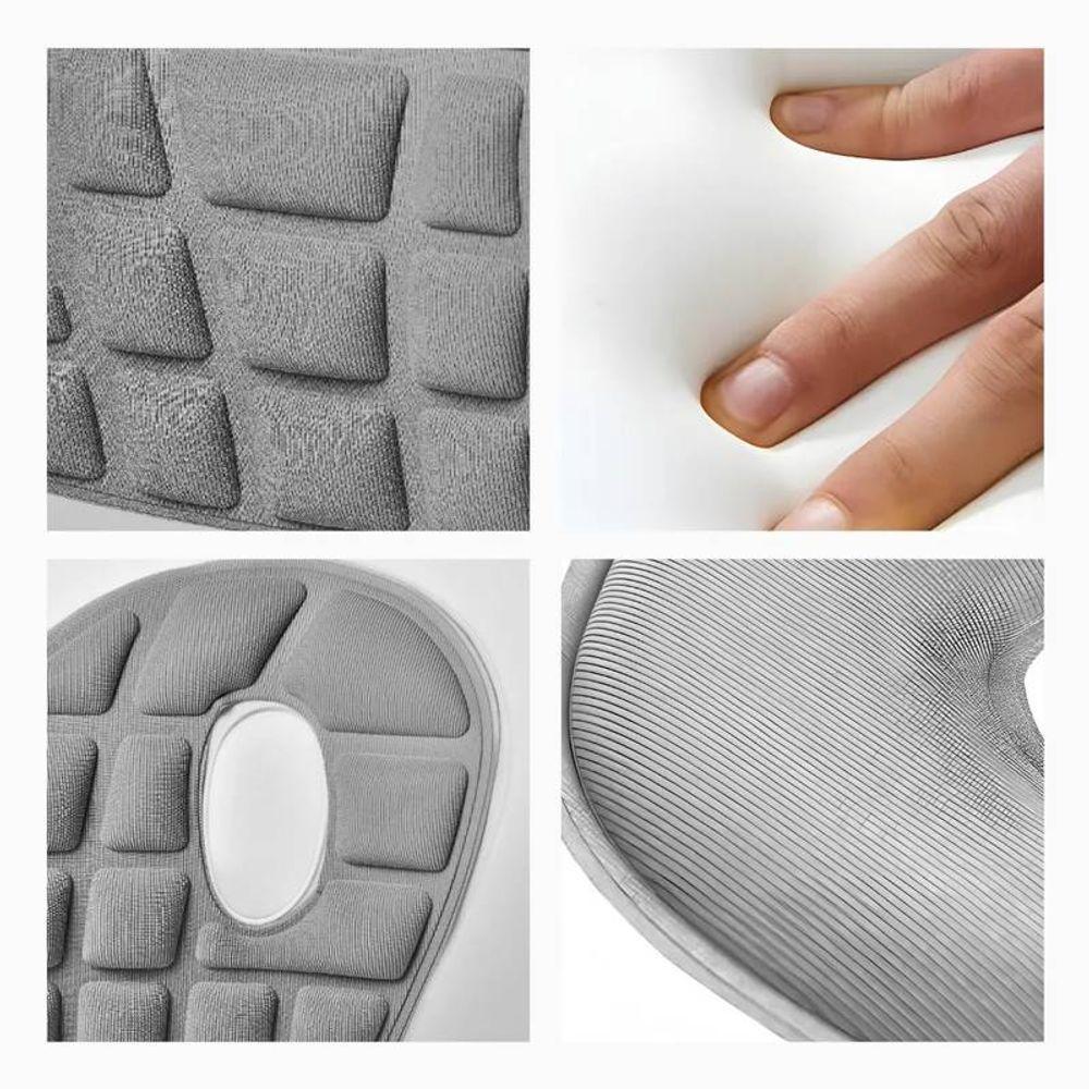 Almofada Cinza M Apoio Para Lombar E Corrige A Postura - 4