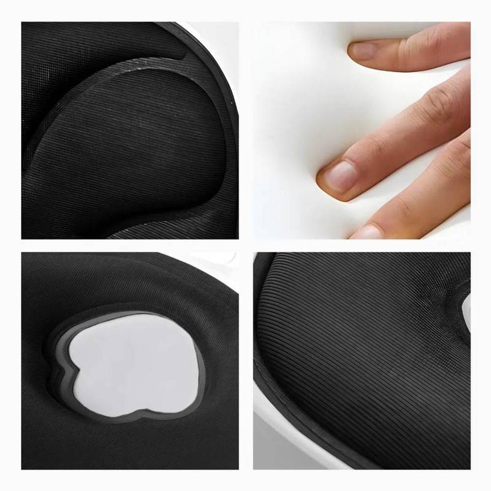 Almofada Preto G Apoio Para Lombar E Corrige A Postura - 4