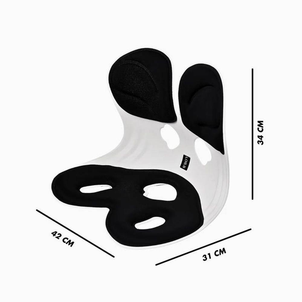 Almofada Preto G Apoio Para Lombar E Corrige A Postura - 6