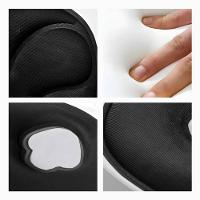 Almofada Preto G Apoio Para Lombar E Corrige A Postura