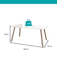 Conjunto Sala De Jantar 6 Cadeiras Sevilha Carraro Gelo E Rosê