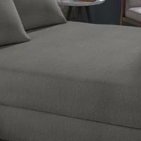 Lençol Com Elástico Buettner King Malha Mescla 193mx203mx35cm Bege - 2