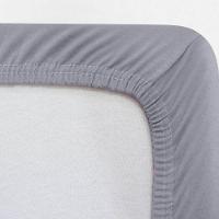 Lençol Avulso Buettner Casal Malha 100% Algodão Image Com Elástico Cinza - 2