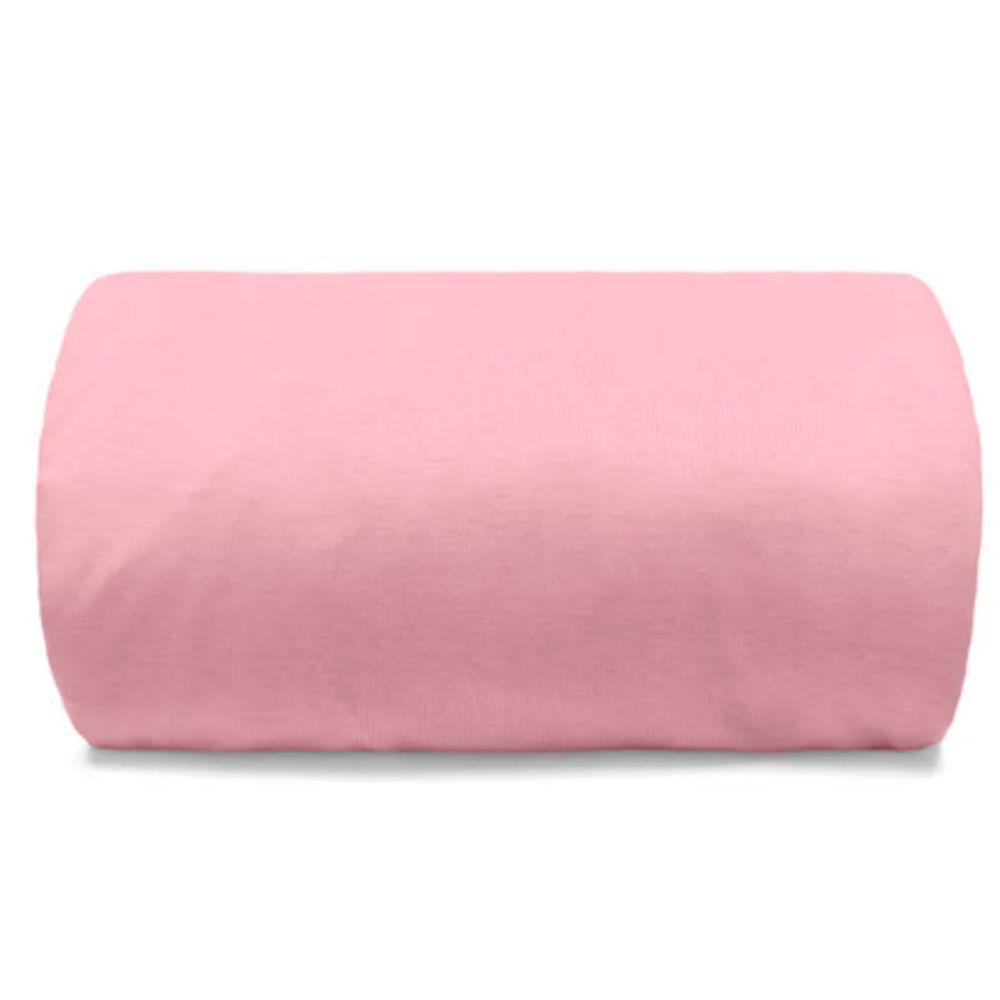 Lençol Avulso Buettner Solteiro Malha 100% Algodão Image Com Elástico Rose - 1