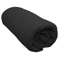 Lençol Portallar Solteiro Com Elástico Malha 100% Algodão Premiun Classic Preto - 2