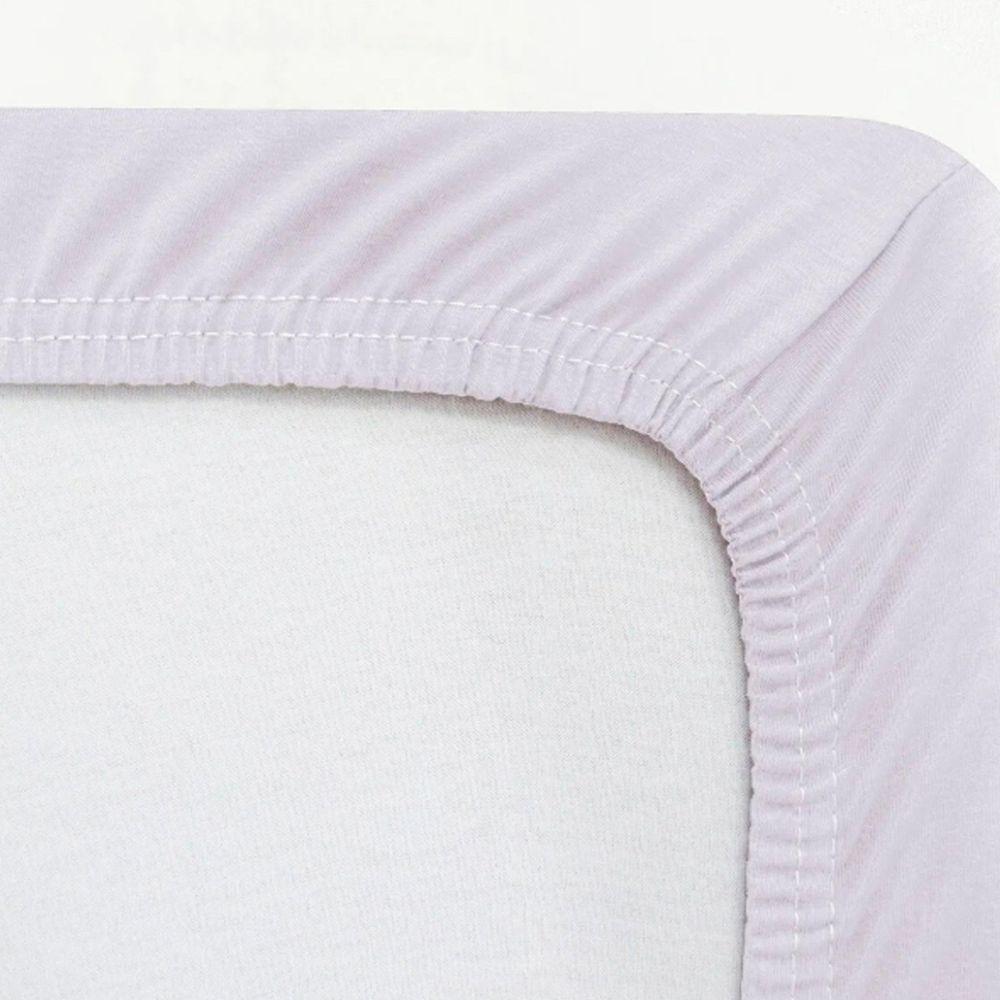 Lençol Avulso Buettner Solteiro Malha 100% Algodão Image Com Elástico Branco - 2