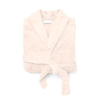 Roupão Buettner Feminino Microfibra Jacquard 100% Poliéster Adele Gola Xale Tamanho(g) Marfim