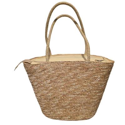 Bolsa Grande Artesanal Ombro Grande Cor:palha