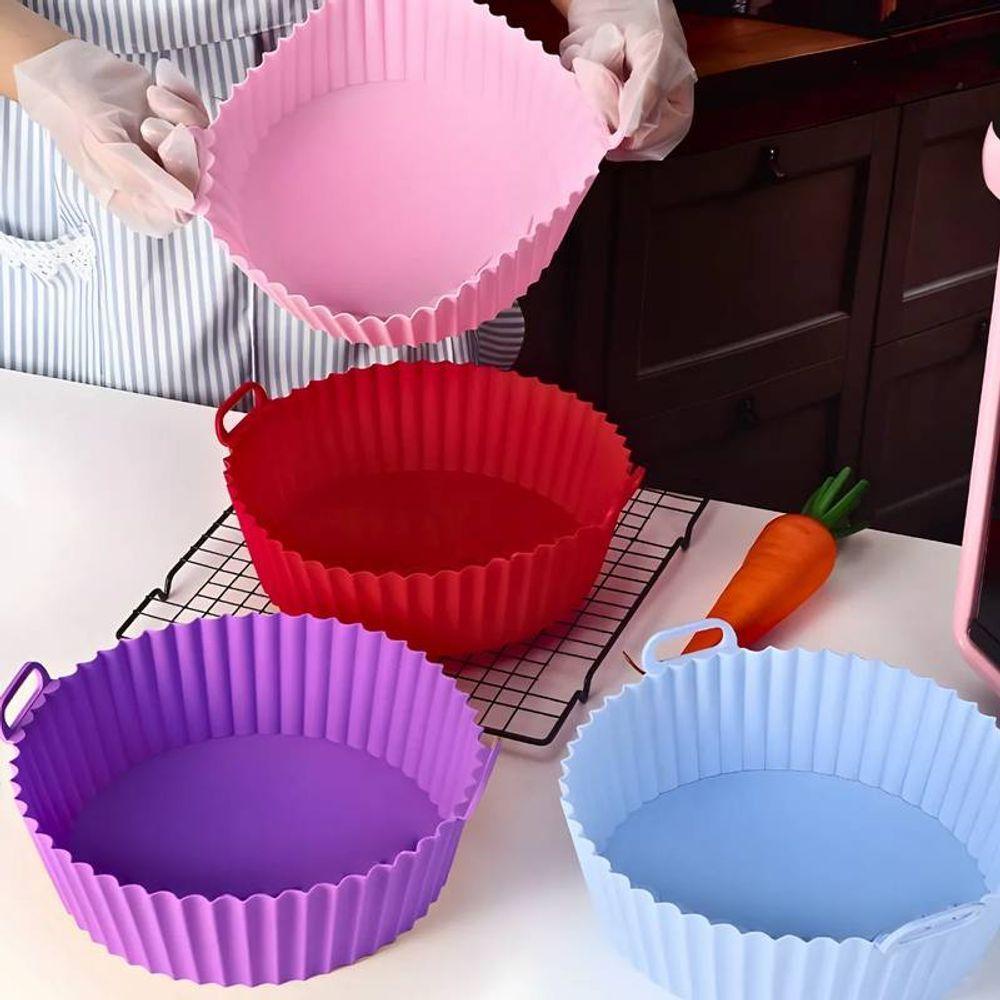 Forma De Silicone Para Air Fryer Fritadeira Elétrica - 9