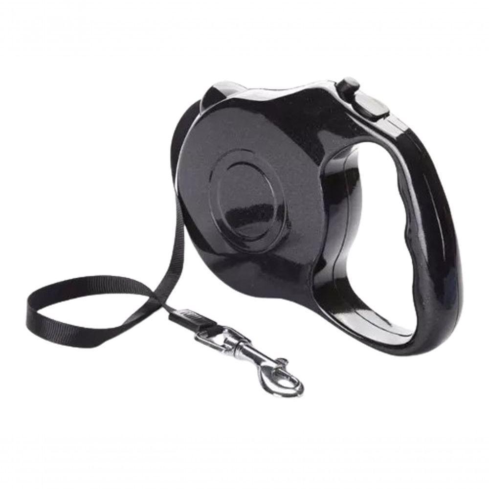Coleira Guia Retrátil Para Cachorro Extensor Até 05 Metros - 1