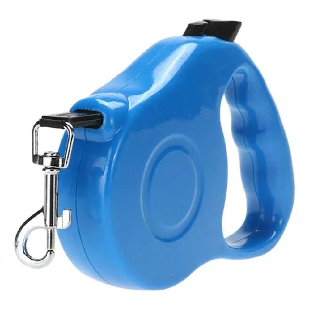 Coleira Guia Retrátil Para Cachorro Extensor Até 05 Metros - 5