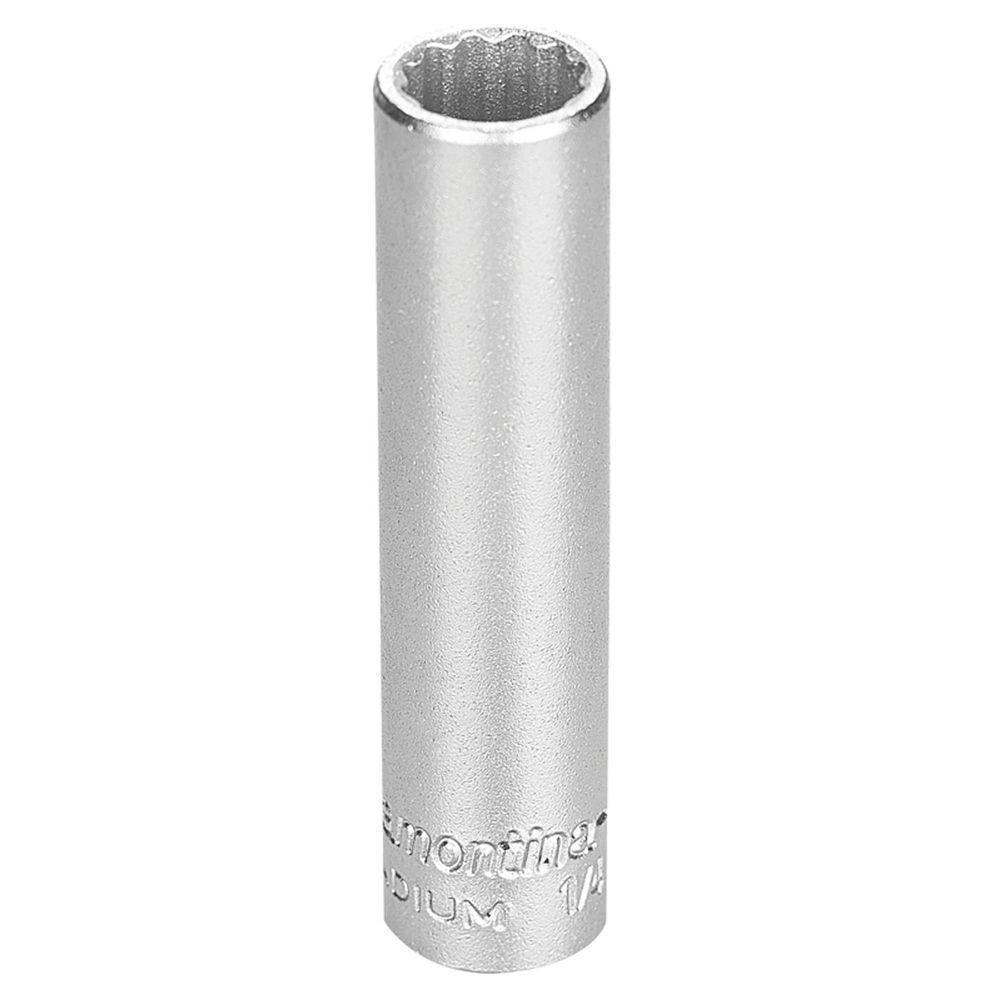 Soquete Estriado Em Aço Cromo Vanádio 5/16" - Encaixe 1/4" Tramontina Pro Tramontina - 1