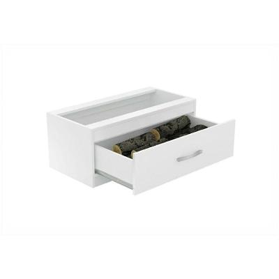 Caixa de Lenha Embutida Cl N1 Branco Completa Moveis