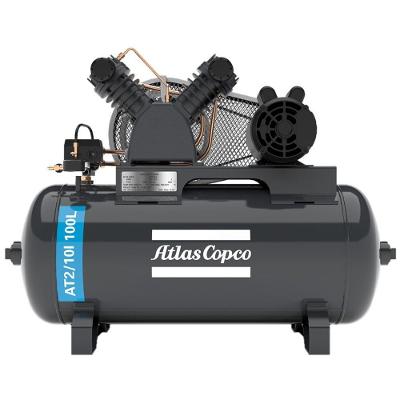 Compressor Atlas Copco At 2 10i 100 Litros 140 Libras 2 Cv Monofásico Ip21 110/220v