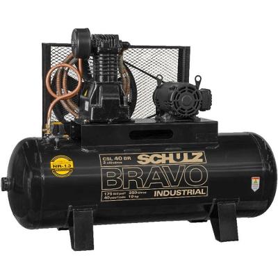 Compressor Schulz Csl 40 Bravo 250 Lts 175 Lbs 10 Cv Trif. I