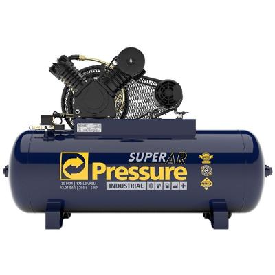 Compressor Pressure Super Ar 25 250 Lts 175 Lbs 5 Cv Trif. Ip21