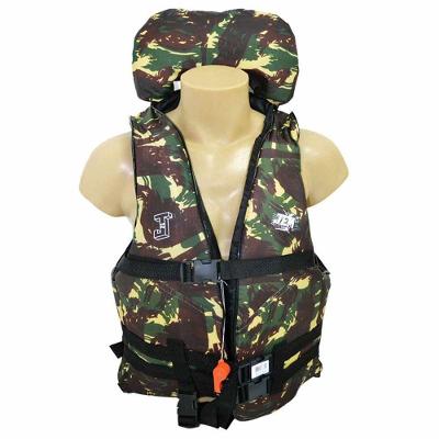 Colete Salva Vida Aux. Flutuação Camuflado 50 A 60kg