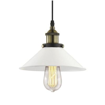Pendente Em Metal Branco