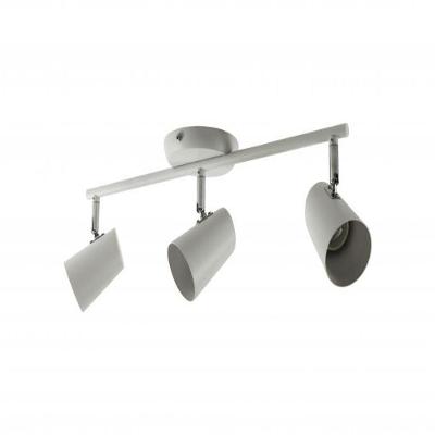 Luminária Trilho Arco Sobrepor New Short 3xe27 60w branco