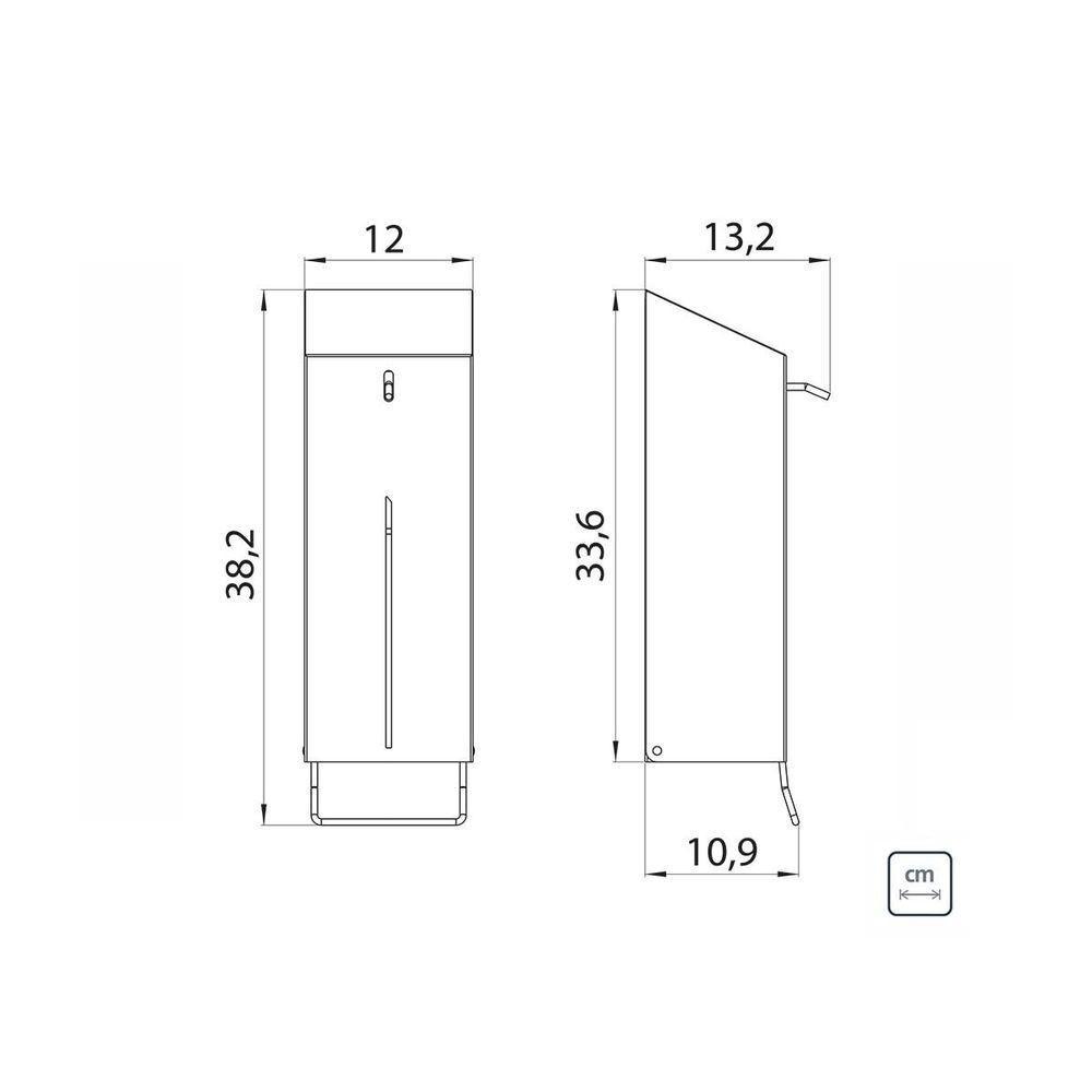 Dispenser P/ Sabão E Álcool Gel Tramontina E Recipiente Em P - 2