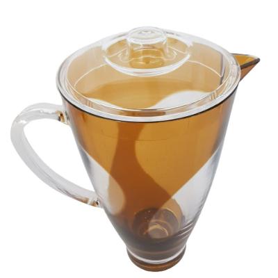 Jarra Em Acrílico Caramelo Ambar 2 Litros