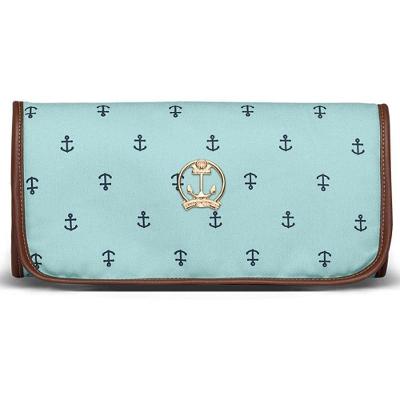 Trocador Portátil Navy Sarja Classic For Bags Azul Bebe