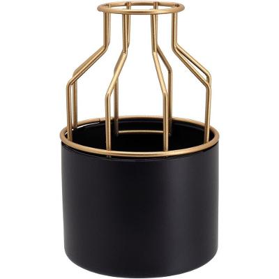 Ferrite Adorno 19X12X12Cm Metal Preto