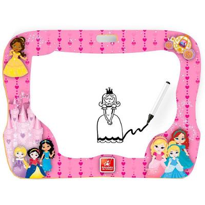 Lousa Branca Princesas Baby Madeira - 8634 - Brincadeira De Criança
